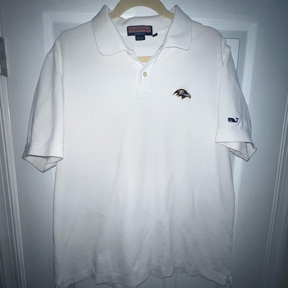 Baltimore Ravens Vineyard Vines Knit Polo